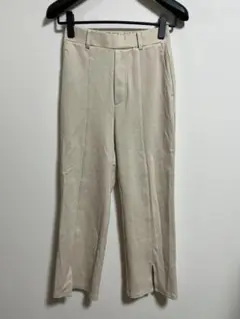LOWRYS FARM　ローリーズファーム　ベージュ　スラックス　パンツ　M