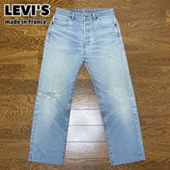 希少 80s フランス製 Levi's リーバイス501 ヒゲ ハチノスのサムネイル