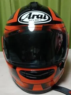Arai フルフェイスヘルメット ブラック オレンジ Arai フルフェイスヘルメット ユニオンジャック - メルカリ