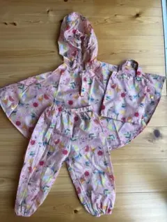 DADWAY solby レインコート80-90㎝　ぱんちょ Sサイズ ポンチョ