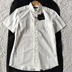 新品タグ付き　5351 POUR HOMMES 半袖　シャツ　4 白　ホワイトのサムネイル