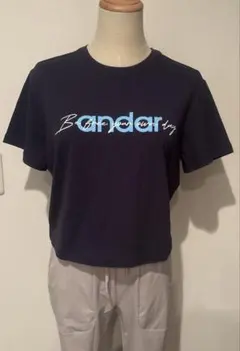 ★新品未使用★andar アンダール 半袖Tシャツ ネイビー L