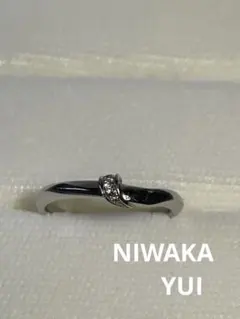未使用　NIWAKA 俄 YUI結　プラチナリング　#12 証明書付き 未使用 NIWAKA 俄 YUI結 プラチナリング #12 証明書付き - メルカリ