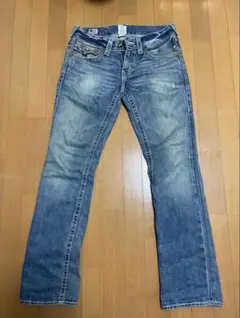 希少 TRUE RELIGION Ricky Big T ストレートデニム - メルカリ
