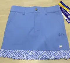 FILA フリル付き青スカート
