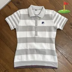 美品　フィラゴルフ　ポロシャツ　レディースM