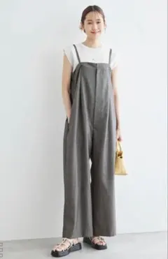 ロペピクニック　シャークスキンベアパンツ