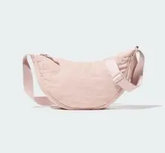 【新品タグ付き】UNIQLO◇ラウンドミニショルダーバッグ　pink