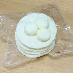 kikisquishy Lサイズ 純泥 クリア袋 豆乳パンケーキ スクイーズ