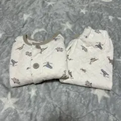 アプレレクール ベビーパジャマ 80cm 恐竜 パジャマ ルームウェア