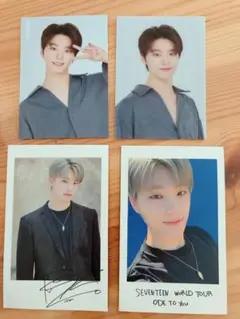 ディノSEVENTEEN トレカ4枚セット