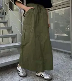 チャオパニックティピー　ナイロンイージーカーゴスカート