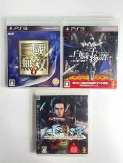 [中古]③PS3ソフト　真三國無双6 白騎士物語　GENJI