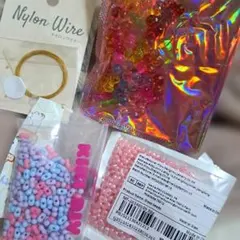 ピーナッツビーズ まとめ売り オマケあり★