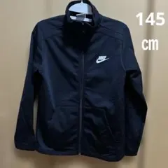 Nike ブラック ジップアップジャケット裏起毛　トラックジャケット