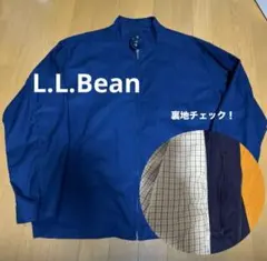 L.L.Bean 裏地チェック ライトジャケット XLのサムネイル
