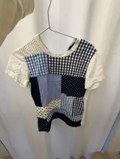tricot COMME des GARCONS パッチワークTシャツのサムネイル