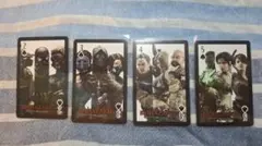 SUMMER JAMトランプ バイオハザード オペレーションラクーンシティ 4枚