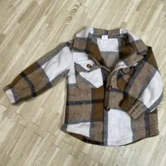 【新品】SHEIN チェック柄ジャケット 9-12M