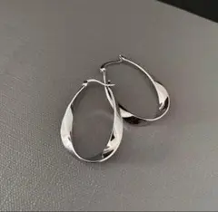 【定番】シルバー ピアス フープ ユニセックス ステンレス シンプル