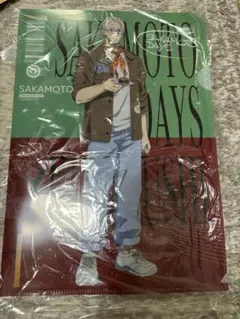 SAKAMOTODAYS✖️くら寿司コラボ　クリアファイル　ラバーチャーム