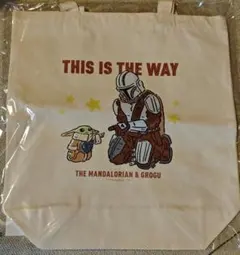 スターウォーズ コラボカフェ マンダロリアン グローグー トートバッグ