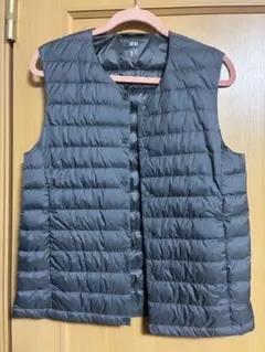 ユニクロ　ウルトラライトダウンベストM グレー