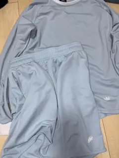 ballaholic ロンT ハーフパンツ セットアップ 水色 M/Lのサムネイル
