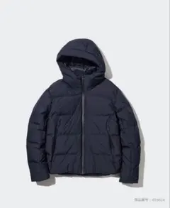 UNIQLO シームレスダウンパーカ ネイビー　Sサイズのサムネイル