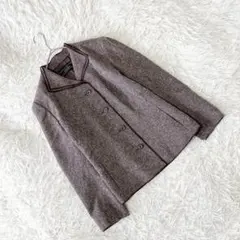 《レリアン》 (11) ミックスネップツイードジャケット 日本製 きれいめ 上品
