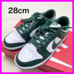 【綺麗】 ナイキ ダンク ロウ レトロ チームグリーン スニーカー 28cm