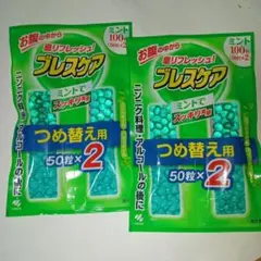 ブレスケア つめ替え用 ミント 100粒×2袋セットのサムネイル