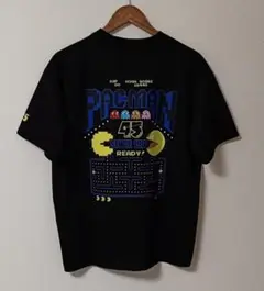 【新品・未使用・タグ付き】パックマン 45周年Tシャツ 4L 黒 PAC-MAN