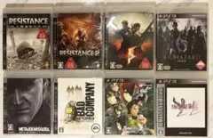 PS3ソフト　まとめ売り　8本