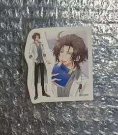 PLUSMATE リアルガチャ ステッカーセット 里見恭一郎