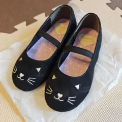 any FAM アニマルパンプス 黒 19cm