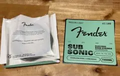 Fender エレキベース弦 7350ML SUBSONIC