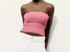 2025年最新】ZARA レディース ベアトップ・チューブトップの人気