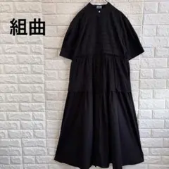 【完売品】組曲 エンブロイダリーレース シャーティング ワンピース