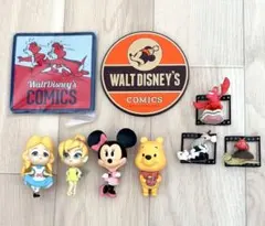 ディズニー フィギュア コースター 9点セット