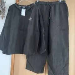 sm2 新品リネンsh刺繍セットアップ