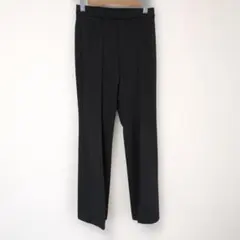 ブラック スラックス センタープレス