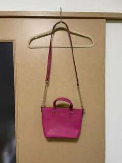 【美品・値下】kate spade ピンク ショルダーバッグ