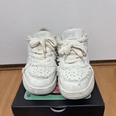 IMARSE ダメージ加工 ホワイトスニーカー