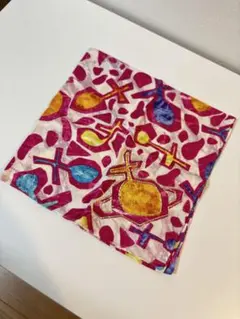 ヴィヴィアンウエスト　ハンカチ　約49センチ×49センチ