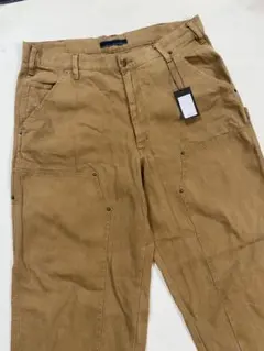 新品　 ダック地 ダブルニーペインターパンツ サイズLL XL ワークパンツ