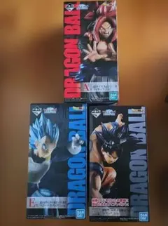 ドラゴンボール　一番くじ　ゴジータ　孫悟空　べじーた　3個　未開封のサムネイル