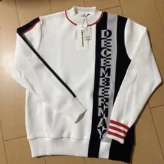 DECEMBER MAY ホワイト セーター M