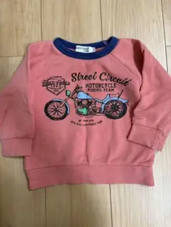 BUZZ FUZZ バイクプリント トレーナー 100 長袖
