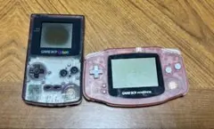 ゲームボーイとゲームボーイアドバンス本体セット⭐︎ジャンク